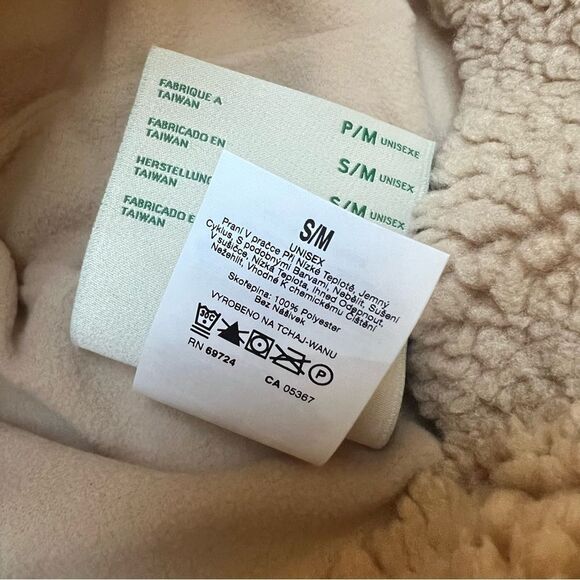 Madhappy Columbia Sherpa Beanie Small / Medium Unisex Camel NEW - Picture 7 of 10